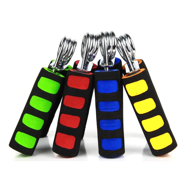 الربيع قبضة اليد إصبع قوة المدرب على شكل حرف A رغوة المعصم القابضون الرسغ المتوسع اليد الذراع العضلات ممارسة أداة الصالة الرياضية الثقيلة