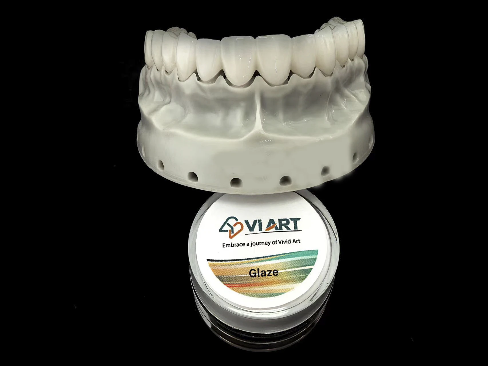 เวิลด์ลิงค์ 5g ชุดเจือจางครีมทาและเคลือบสำหรับมงกุฎและสะพานเซอร์โคเนียเต็ม 1 ขวด