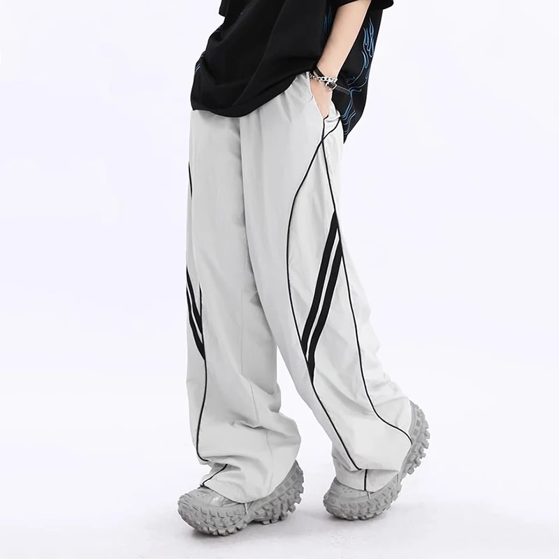 

Gidyq High Waist Women Sweatpants American Style Fashion Streetwear Loose Wide Leg Pants Harajuku Casual Female Hip Hop Trousers