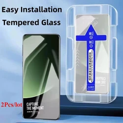 2Pcs Screen Protector For Honor Magic 7 6 5 4 Pro Lite 300 Pro 70 80 90 100 200 X60 Pro Tempered Glass Auto Matic Installer Tool