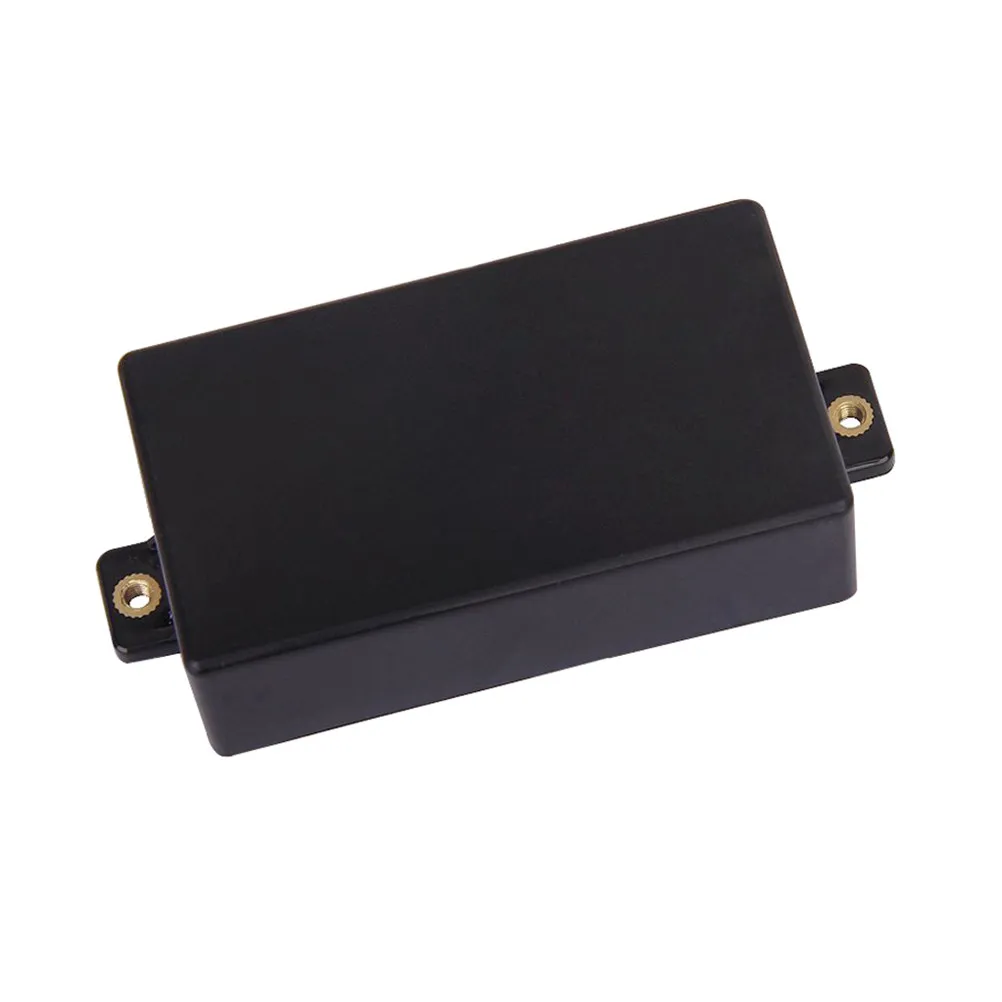 

Black Sealed Humbucker Pickup Cover Plastic Hard Case for St Guitar Double Coil Pickup Replacement Part Humbucker Cover