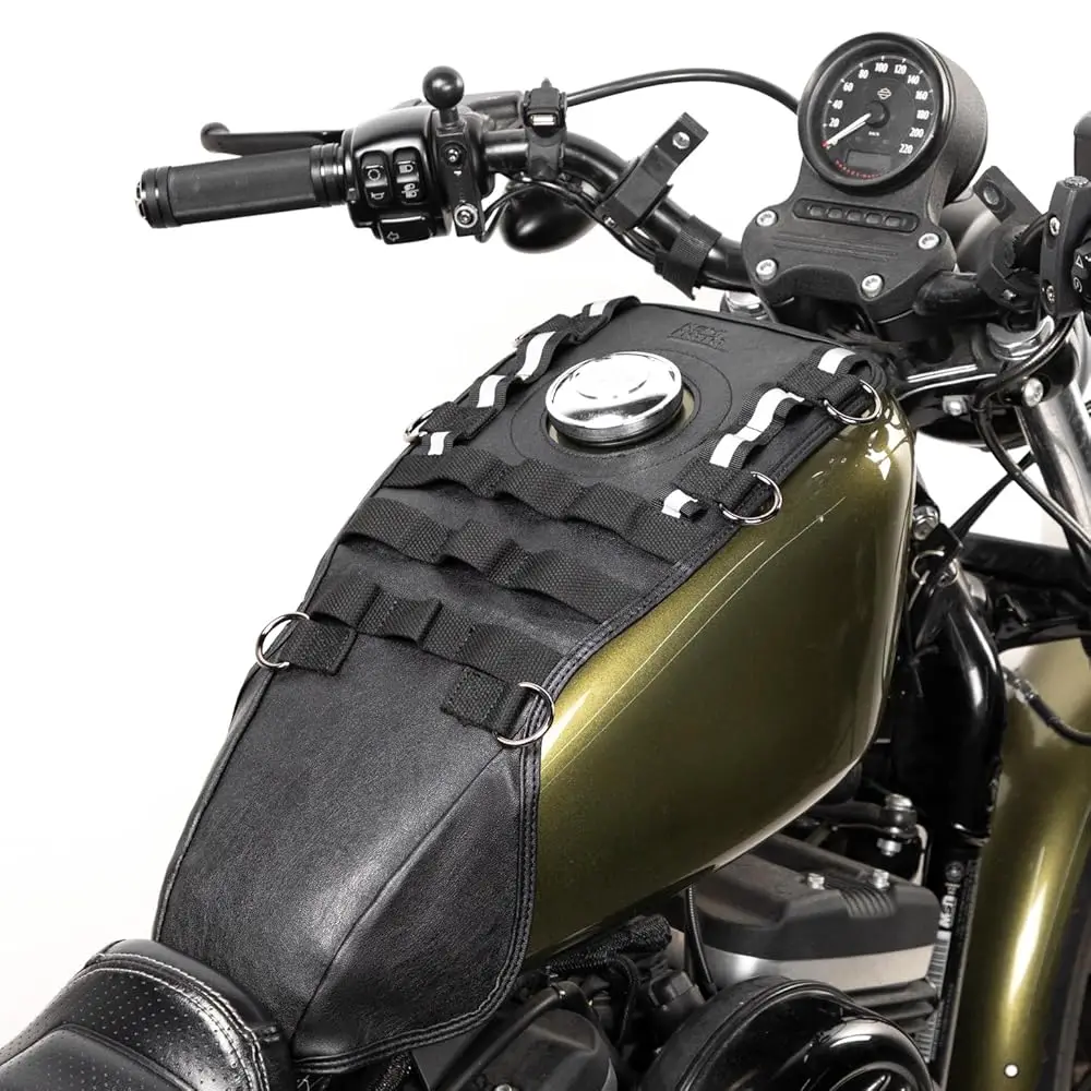 

Free Shipping Tank Cover Motorcycle Fuel Tank Protector Cover Bags Leather Waterproof Fuel Gas Pad Cover Compatible