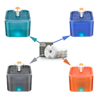 Automatic Pet Water Dispenser Filter Element, Smart Cat and Dog Feeder, Activated Carbon Filter, Lonic Resin Chip, Cotton