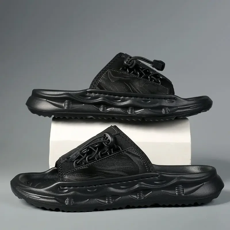 

Мужская обувь с шлепанцами на платформе, пляжные сабо, мягкие мужские тапочки из ЭВА, оригинальная дешевая обувь, модная удобная обувь высокого качества