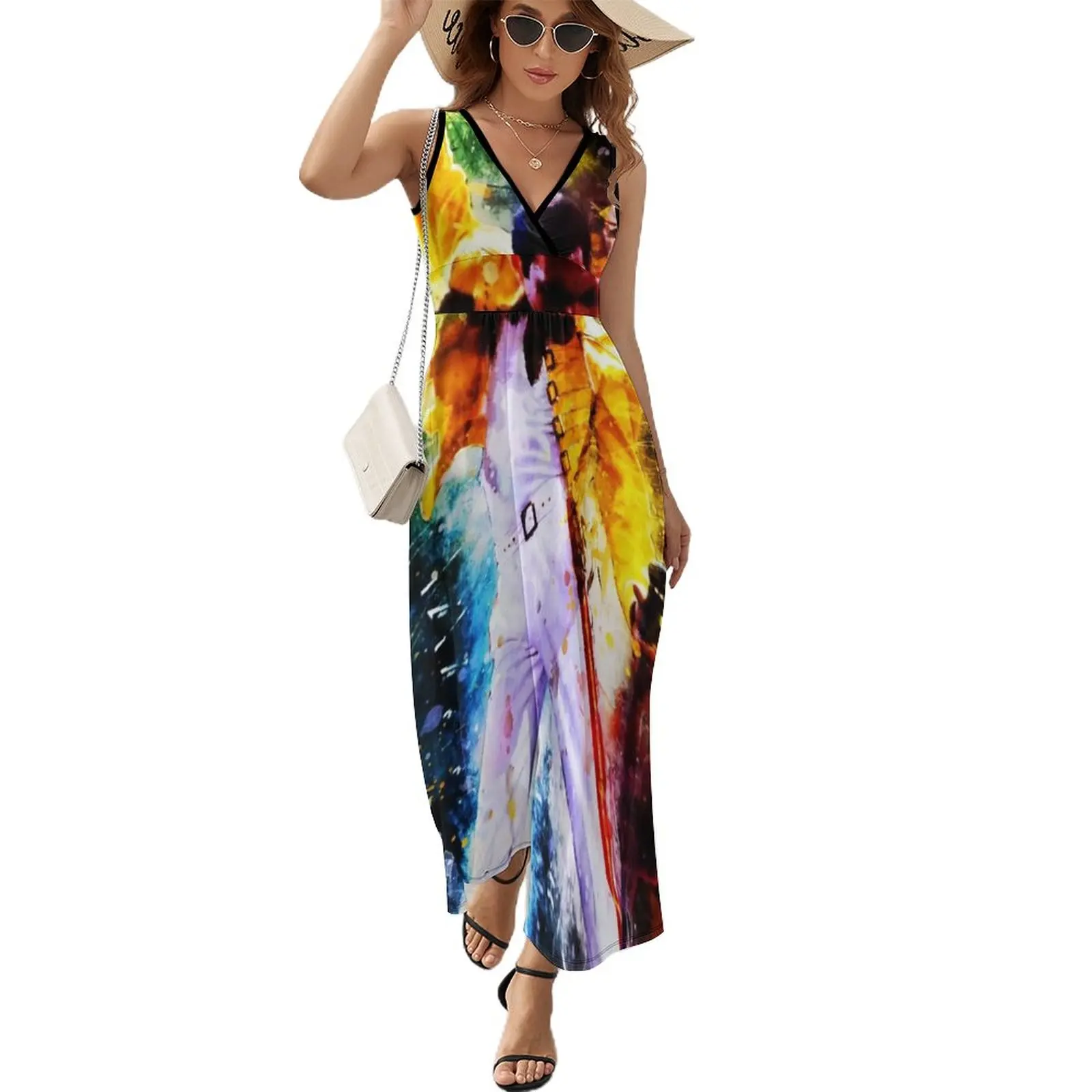 Bohemian Rhapsody Freddie Mercury Classic Sleeveless Dress Dresses gala dresses for special events summer women's suit