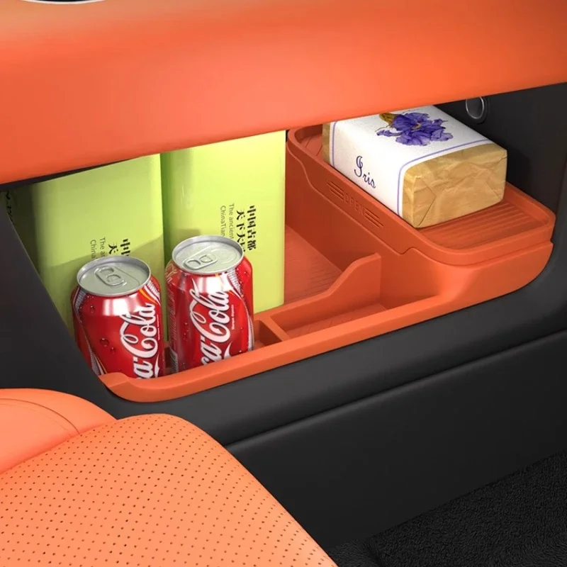 

Central Control Storage Box Double-layer Storage Box For LEADING IDEAL L6 L7 L8 L9 2024-2025 Silicone Car Interior Accessories