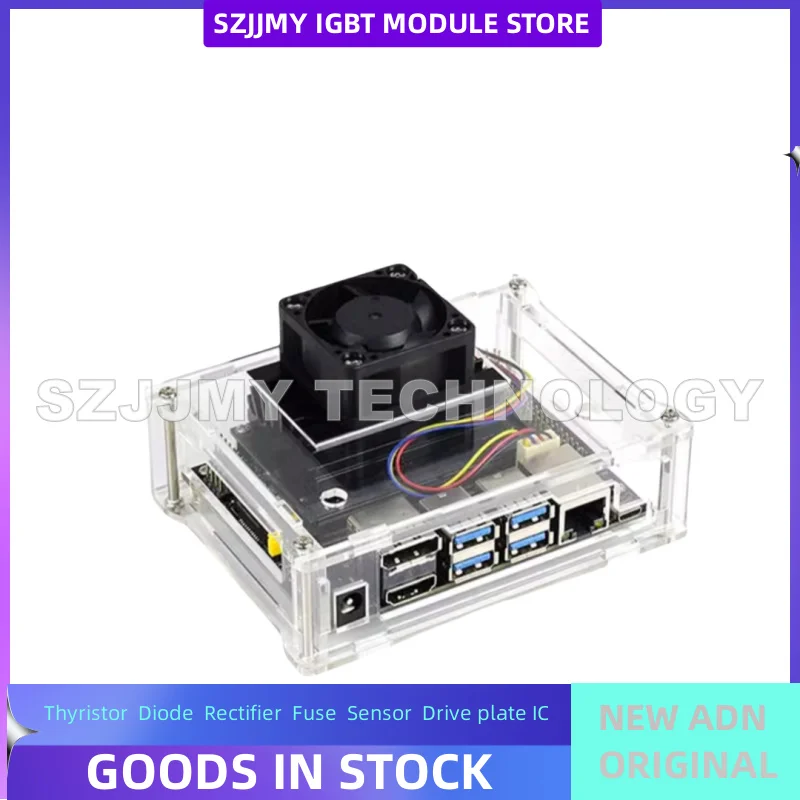 NEW ORIGINAL IN STOCK  Jetson Nano NVIDIA Acrylic Transparent Shell Beautiful/Dustproof/Can Install Cooling Fan