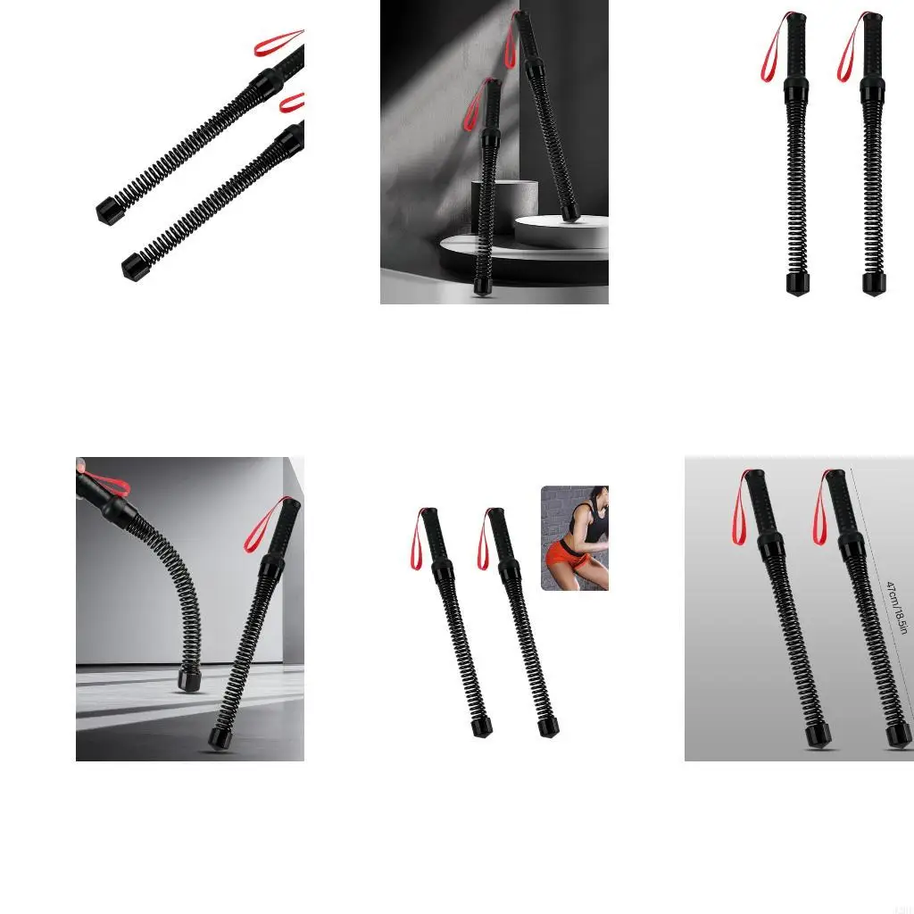 

J2HE Men Women Ropeless Battle Ropes for Home Gym Cordless Training Rope Fitness Equipment Weighted Workout Ropes