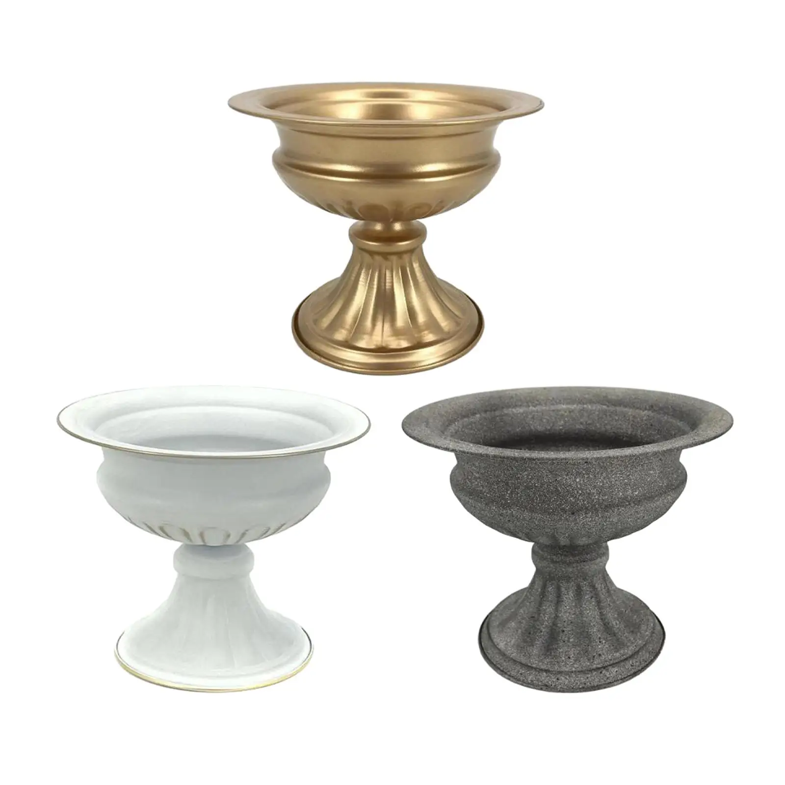 Flower Arranging Flower Vase European Style Bouquet Holder Metal Flower Pot for Living Room Holidays Hotel Tabletop Fireplace