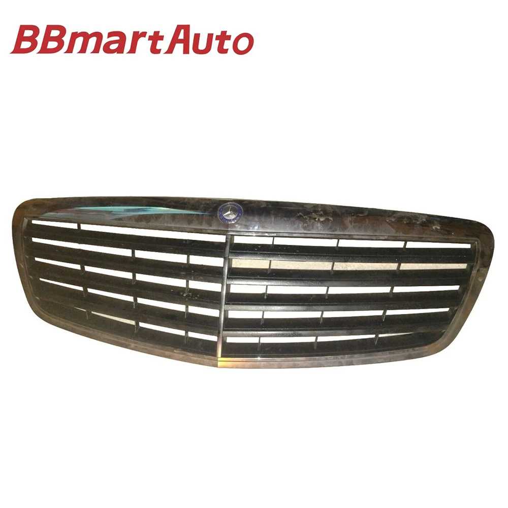 2218800083 BBmart Auto Parts 1pcs Front Radiator Grille Chrome/black For Mercedes Benz S Class S320 S420 S280 S350 S450 S320