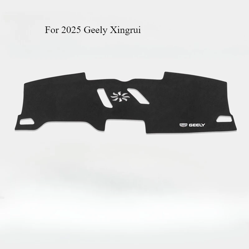 For 2025 Geely Xingrui Custom Fit Dashboard Sunshade Mat – Premium Leather Anti-Glare Cover