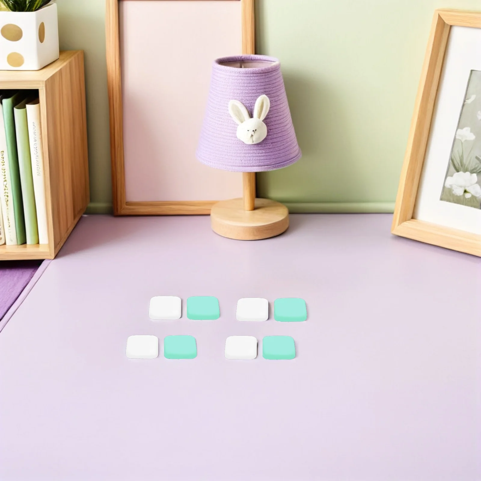 

16pcs Silicone Bumpers Protectors Self-Adhesive Noise Dampening Door Cushion Pads For Home Office Wall Dent Protector Non-Slip