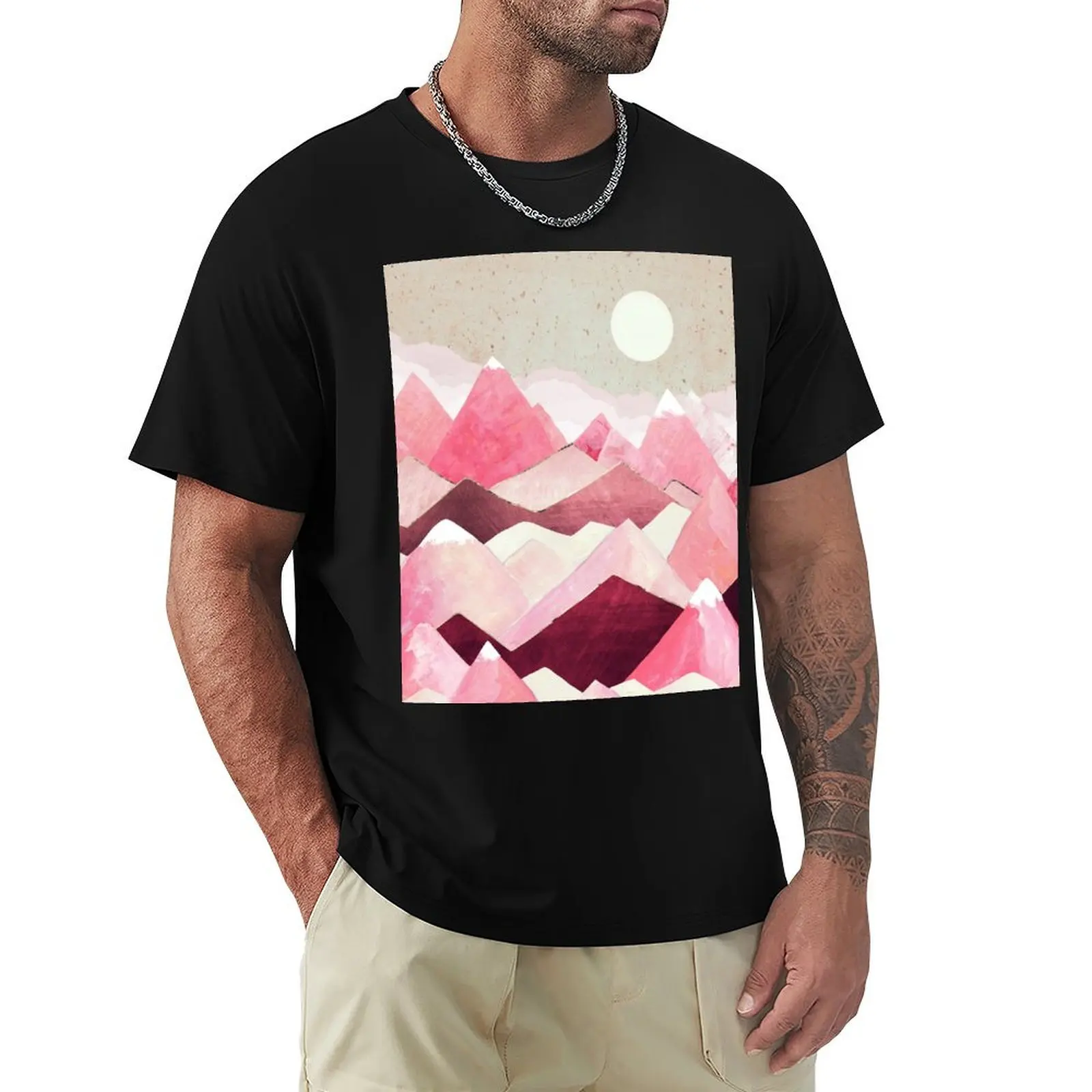 Blush Berry Peaks T-Shirt UV Sun Protection Tee Shirt