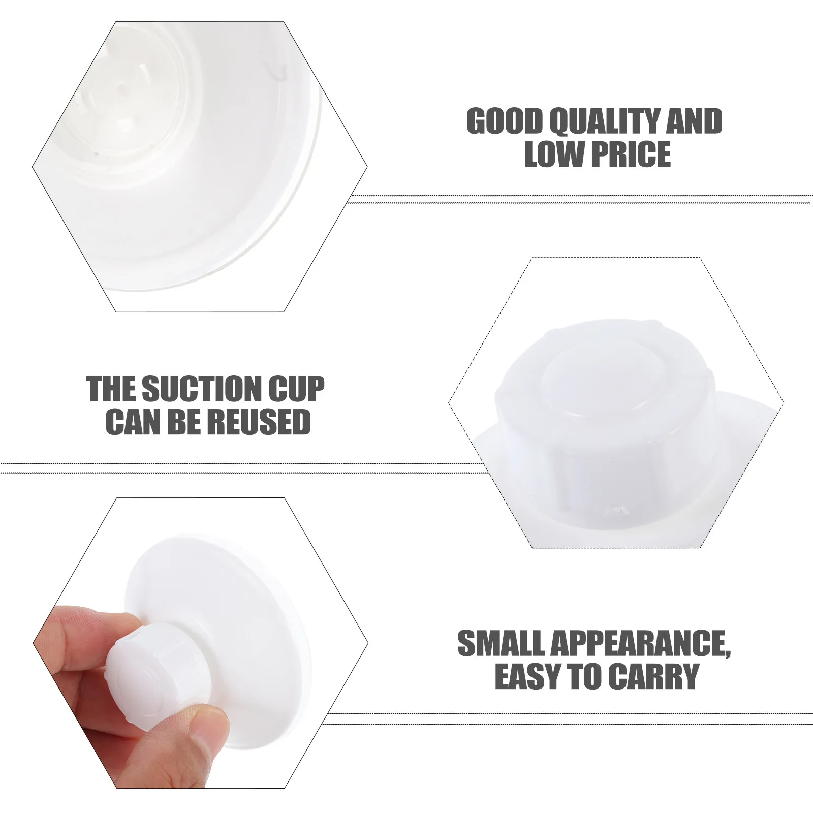 10Pcs Screw Suction Cup Kit Excellent Craftsmanship Powerful Suction for Aquarium Tank Multi-Scene Use Simple Convenient Wall