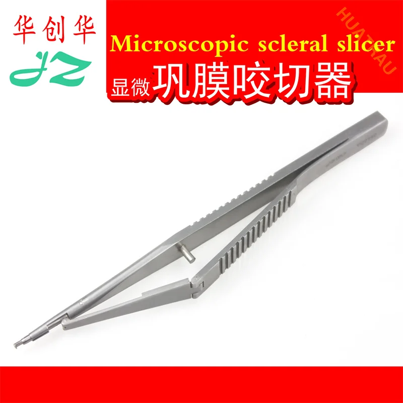 Microscopic Scleral Bite Clipper for Corneal Narrowing Resection, Pliers for Blue Light Ophthalmic Tissue Adhesion Resection, Go
