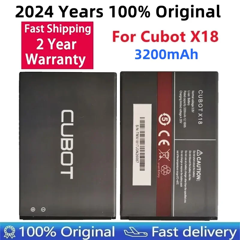 

3200mAh For Cubot X18 Long Time Standy Battery For Cubot X18 High Quality Replacement Large Capacity Mobile Phone Battery