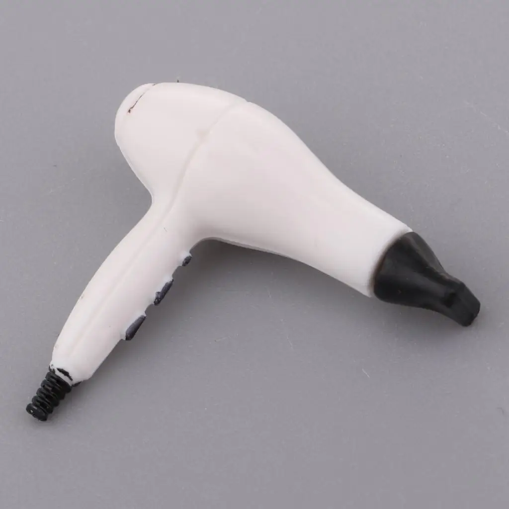 Dollhouse Miniature 1:12 Scale Bedroom Hairdressers Accessory Hair Dryer