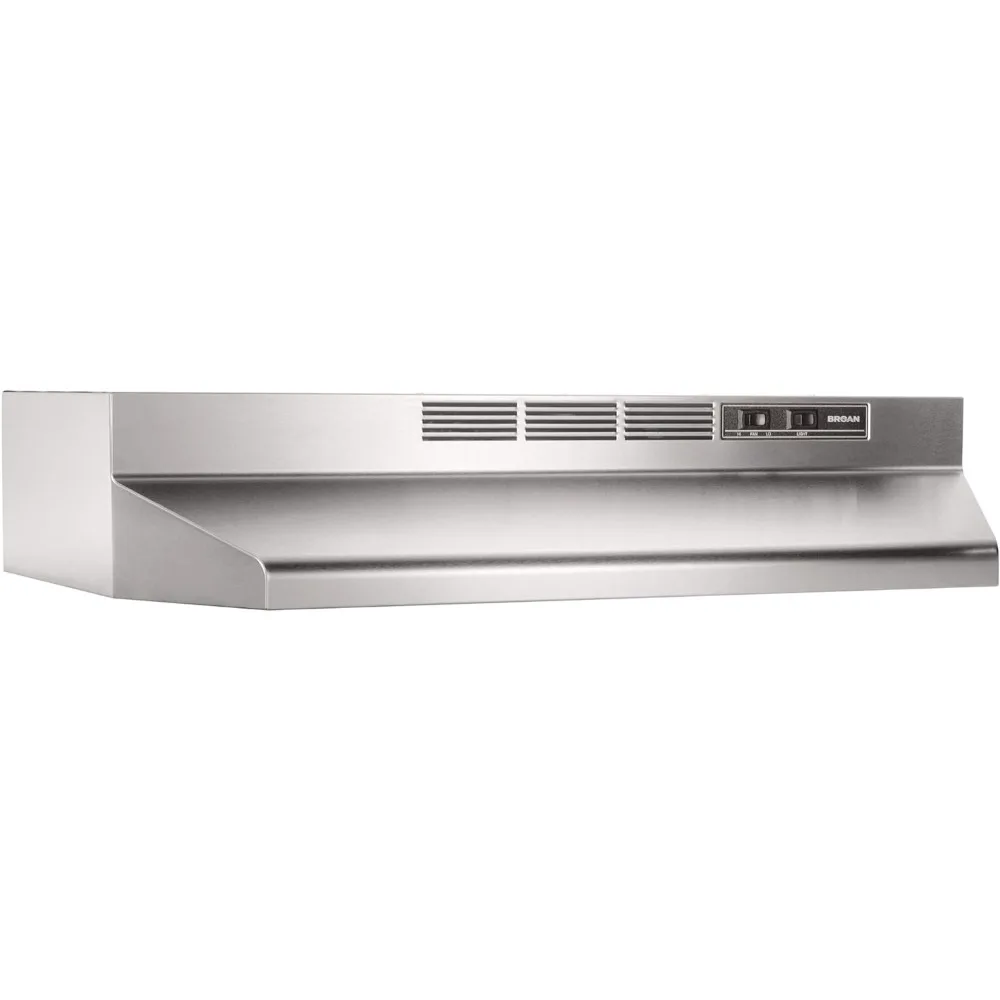 413604 Non-Ducted Ductless Range Hood Insert with Light, Exhaust Fan for Under Cabinet, 36-Inch, Stainle