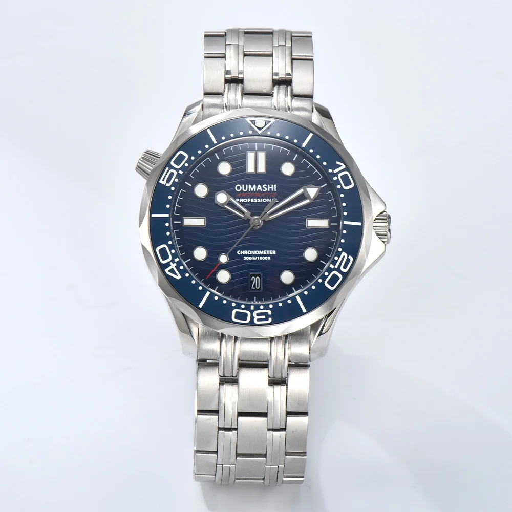42mm NH35 Watch High Quality Men's Watch Stainless Steel Sapphire Glass Waterproof Case Ceramic Bezel Automatic Mechanical Watch