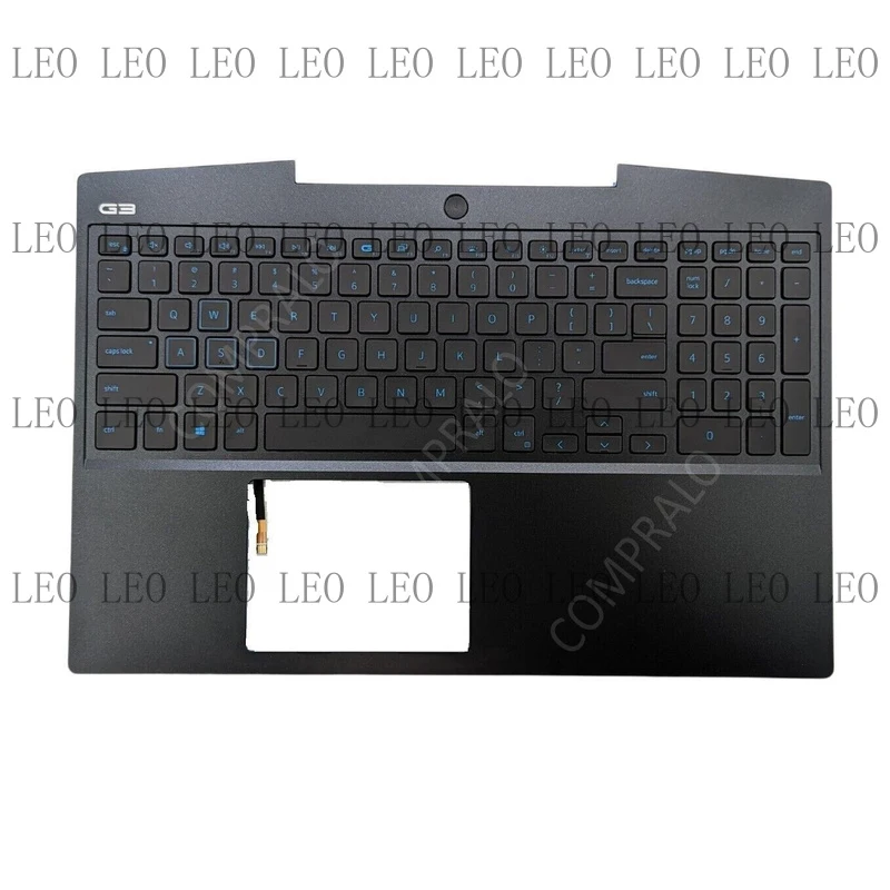 

AA Palmrest Backlit US Keyboard for Dell G Series G3 15 3590 Top Cover 0P0NG7 Case