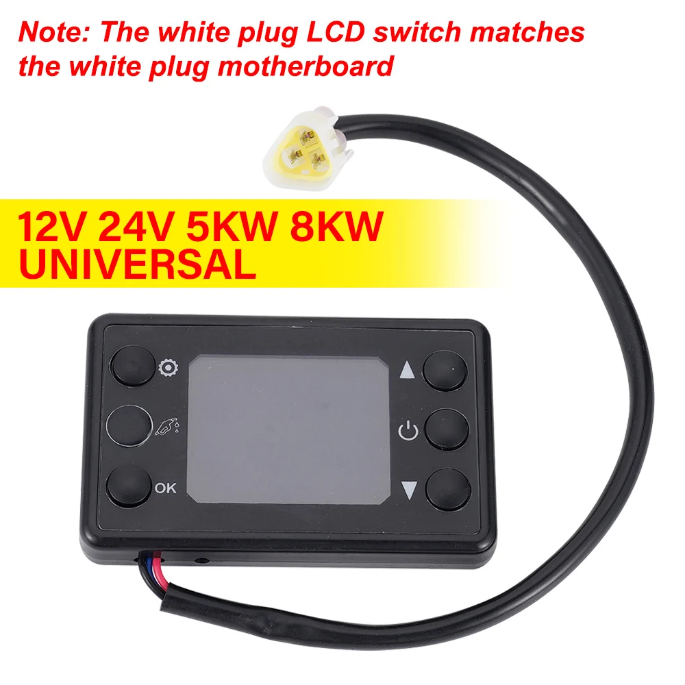 Control de interruptor de pantalla LCD, placa controladora de calentador de aire diésel, placa base remota de 12V para diésel Eberspacher Webasto