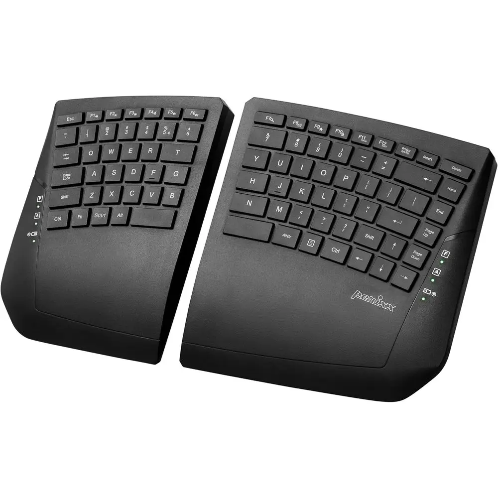 

Ergonomic Wireless Split Keyboard - 30 Separation, Adjustable Angle, Low Profile Keys, US English Layout