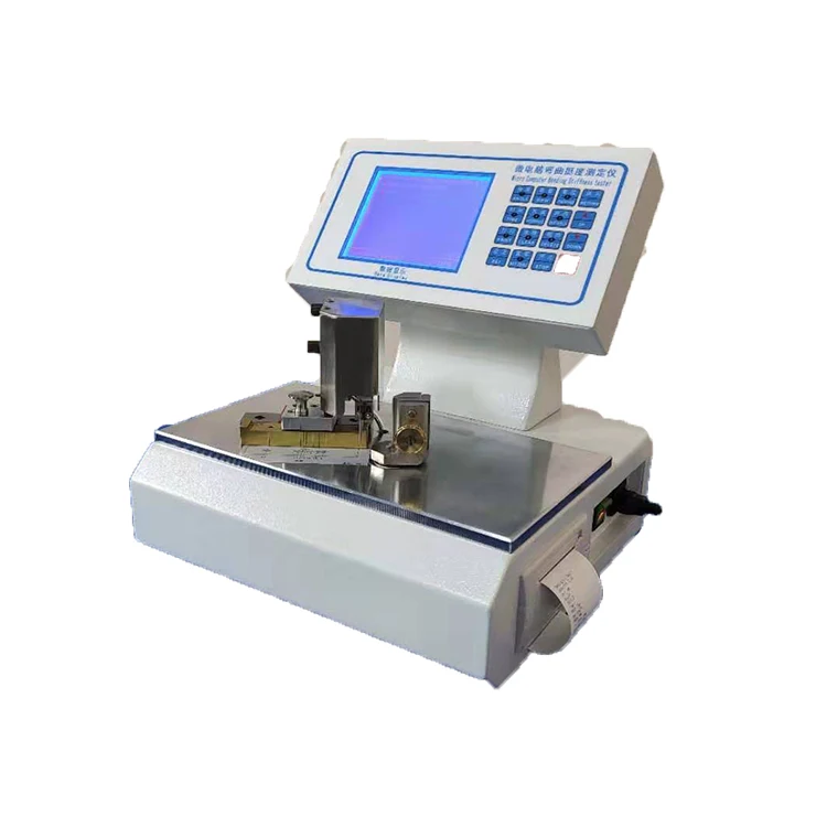Cardboard and Paper Bending Stiffness Testing Machine