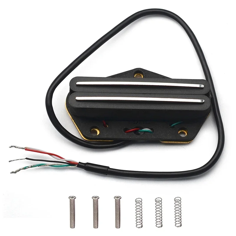 ALLMusic TL Humbucker Bridge Pickup Dual Coil Bridge Pickup Dual Rail Pickup for TL Electric Guitar