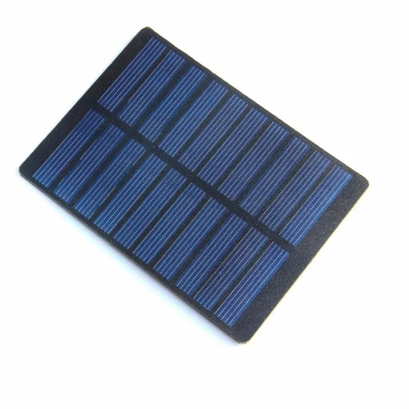 Personalizado 1.3w 5v mini painéis solares 110*80mm célula solar policristalina módulo fotovoltaico diy sistema de iluminação solar e brinquedos 5 peças
