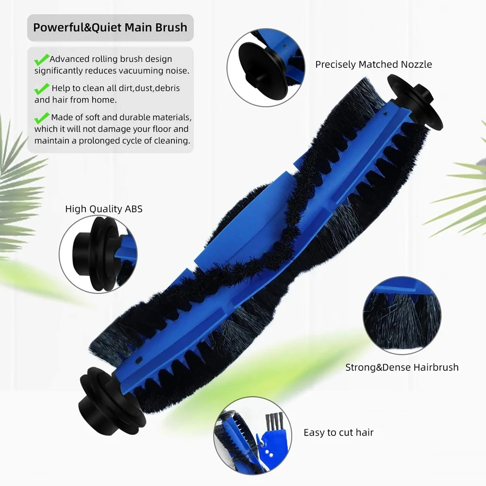 A20M สําหรับ Robovac 11S / 25C / 30 / 30C / 35C / 12 / 15T / 15C Slim เครื่องดูดฝุ่นหุ่นยนต์หลักแปรงด้านข้าง Hepa Filter