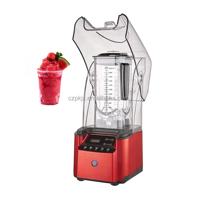 Crusher Slush Machine Silent Mixer with Soundproof Cover Home Commercial Cross-border Sound Insulation Wall Breaking Machine