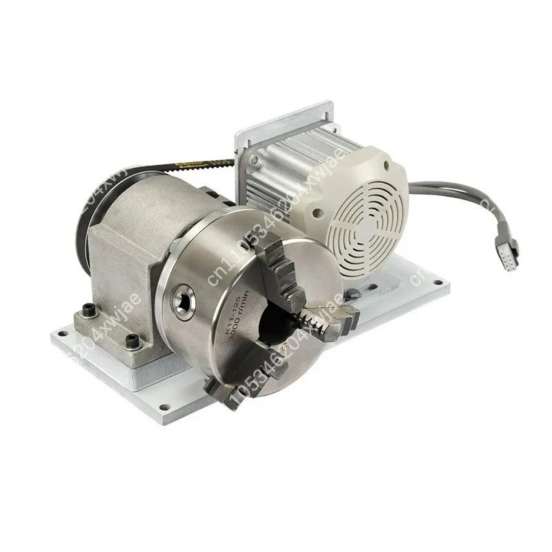 Variable Speed Wood Lathe Spindle Unit 3-Jaw Chuck Billiard Cue Repair Electric Polishing Machine