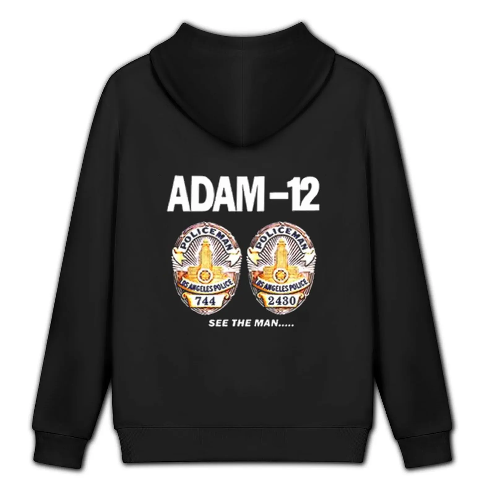 Adam12 TV Series 70s Retro Hoodie ملابس شتوية ملابس أنيمي معطف رجالي ملابس رجالية هوديي جرافيك