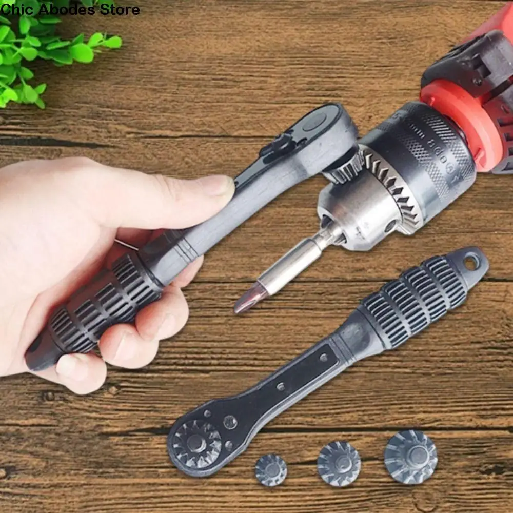 

Magnetic Interchangeable Drill Chuck Key Wrench Double Head Iron Material Drill Press Clamping Tool Replacement Tool