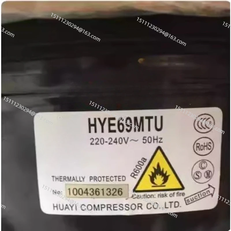 

Compressor HYE69MTU HYE69YD HYS69MSU R600A HYE96MHU