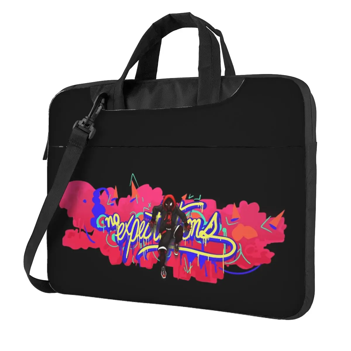 

No Expectations Crossbody Laptop Bag Case Computer Bag Resistant Protective Notebook Pouch for Macbook Pro Lenovo