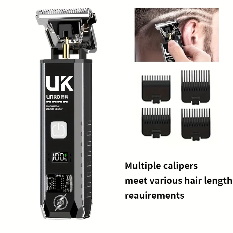 Professional T9 Electric Hair Trimmer Machine Metal Body Beard Trimmer for Men Stainless Steel Blade Hair Clipper Beard Trimmer gallery 4