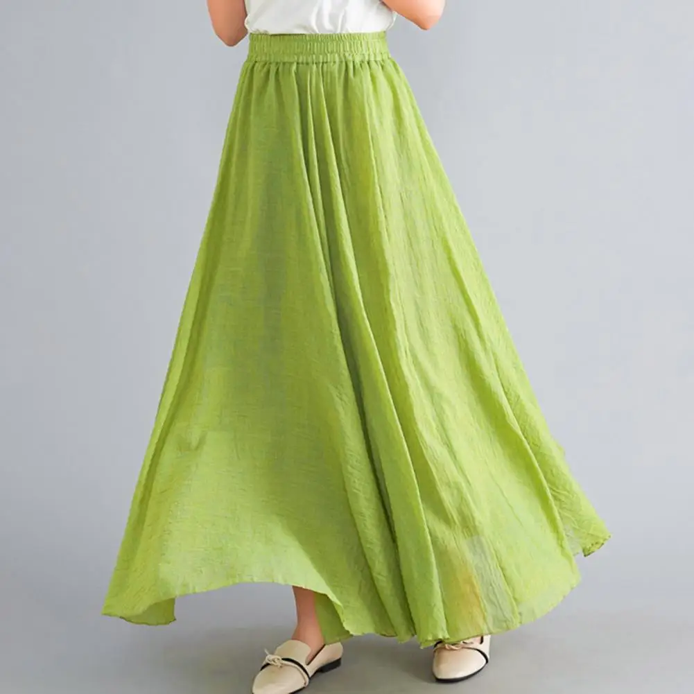 

Women Assorted Gauze Skirt Large Swing Ballet Practice Clothes 720 Degree Chiffon Skirt Gypsy Long Skirts Women Dancer Wear