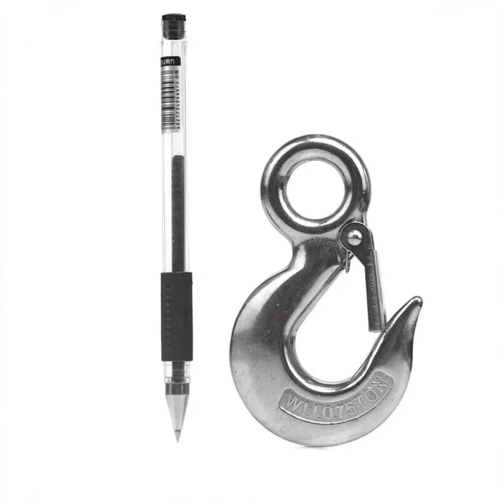 304 Stainless Steel American Swivel Hook Eye Rigging Gear For Taihua Industrial Crane Cargo Load Lifting Supply