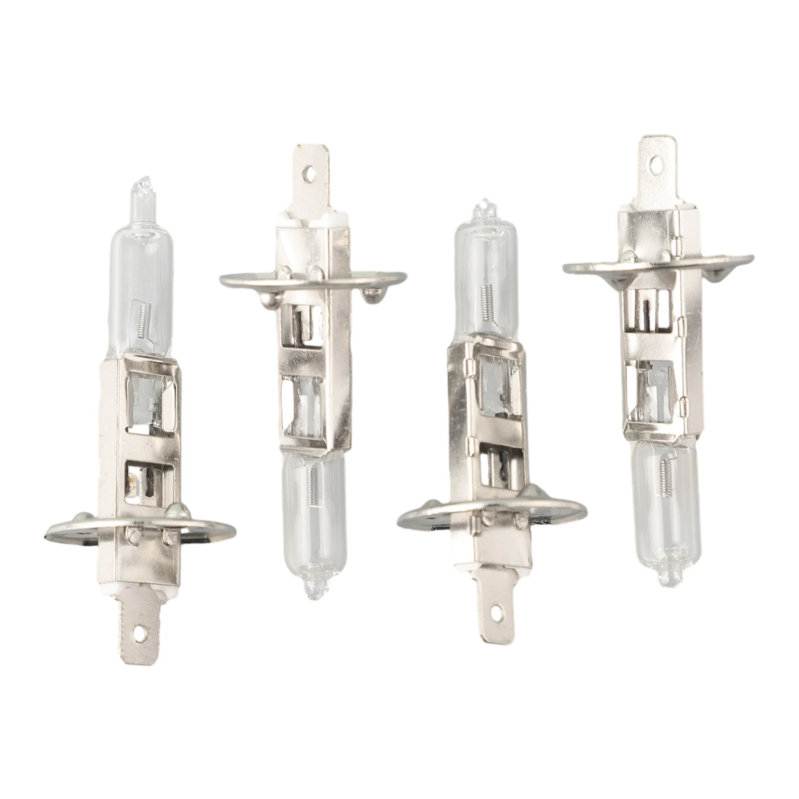 

4X H1 Halogen Headlight White Light Lamp High/Low Beam 12V 6000K Bulb 55W 6000K Replacement Bulbs For Headlights