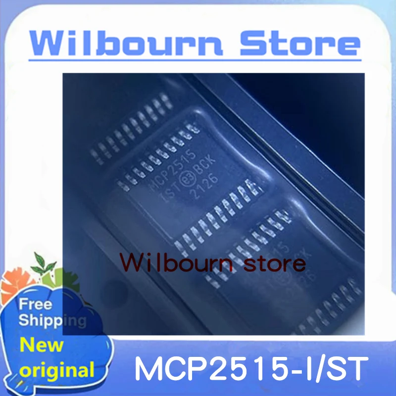 10PCS~50PCS/LOT MCP2515 MCP2515T-I/ST MCP2515-I/ST MCP2515IST TSSOP20 100% New Spot stock