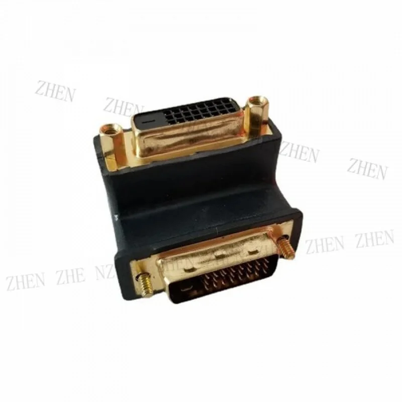 

Y Y Угол вниз 90 градусов DVI 24 + 1 DVI-D M/F Адаптер Компьютерный разъем монитора HDTV