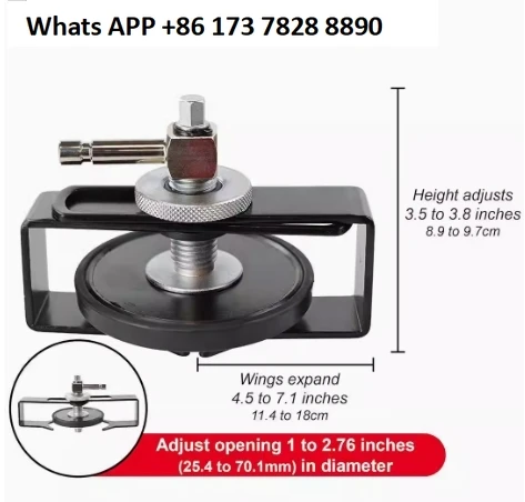 

Universal Brake Bleed Adapters with Adjustable Arms Pressure Bleeder Tool