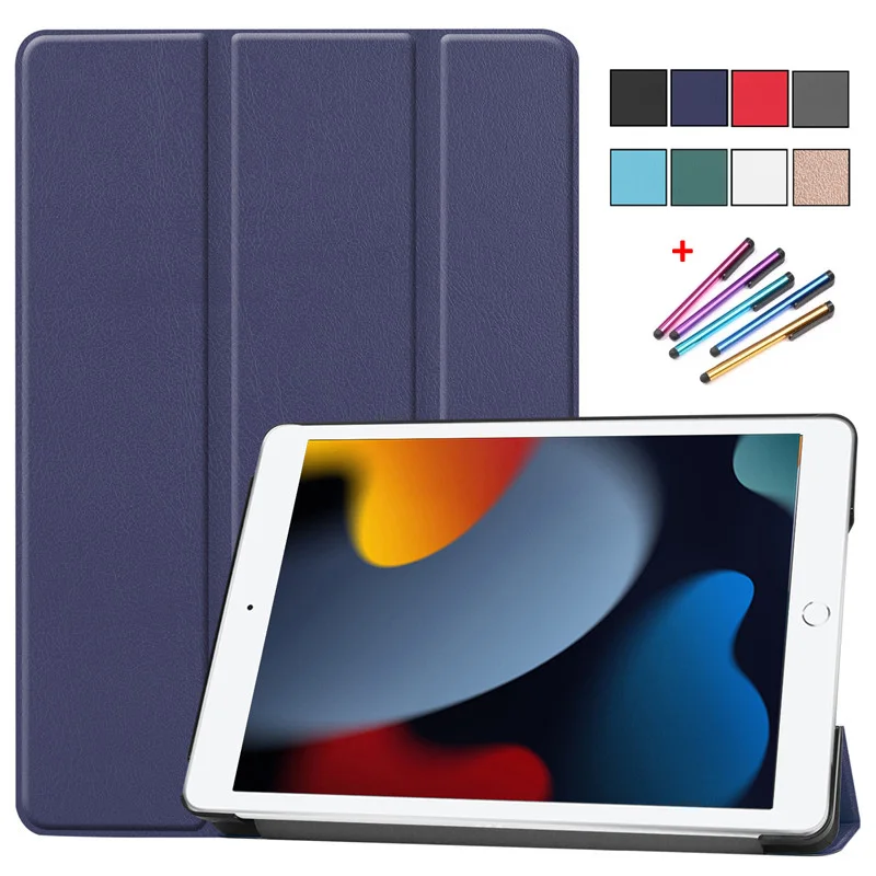 For iPad 9 2021 Case Tablet 10 2 inch Magnetic Leather Protective Shell For iPad 10.2 Case For iPad 9th 8th 7th Generation Cover