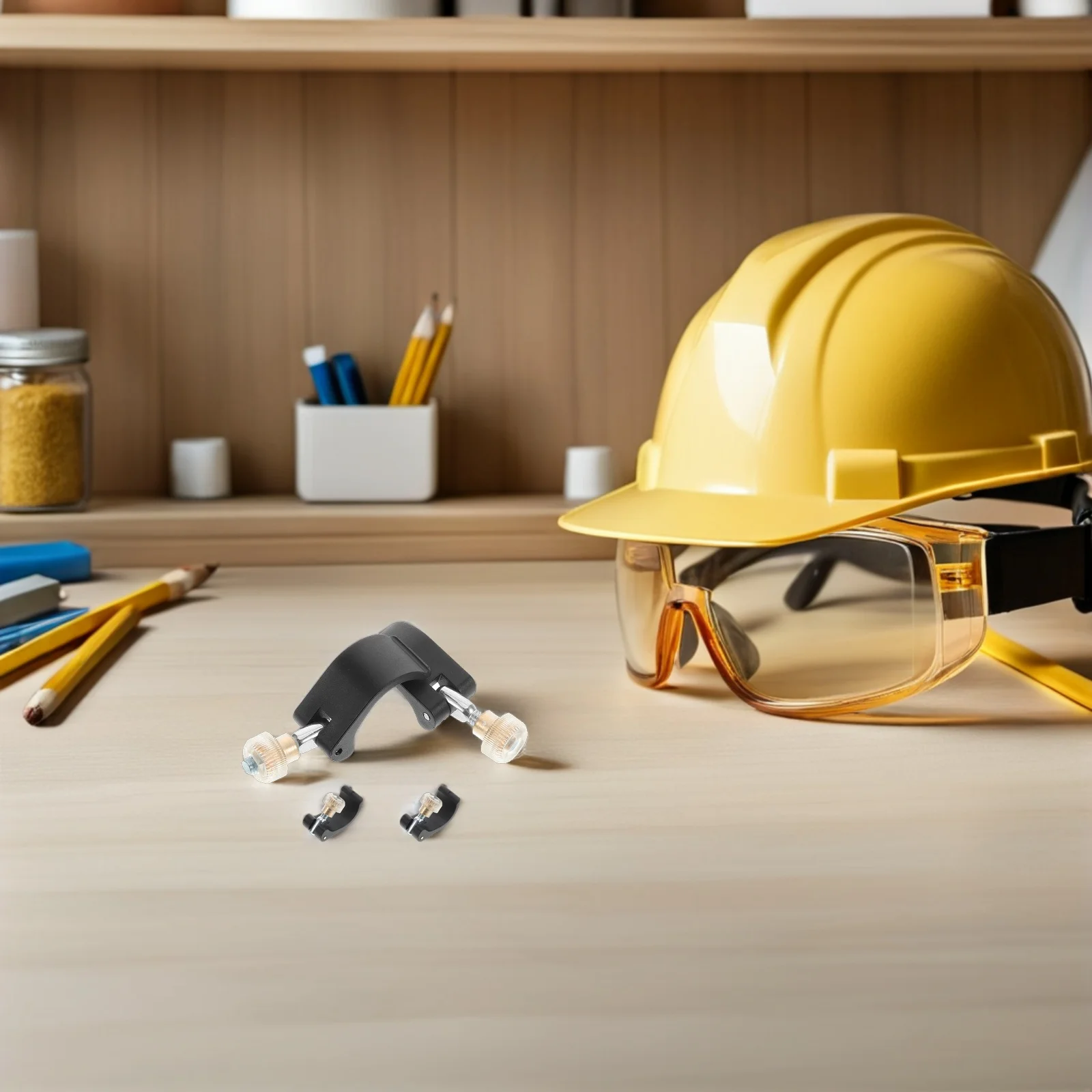 

4pcs Trekking Poles External Locking Handle Nuts Durable Black Nylon Mountaineering Backpacking Hiking Stick Straps Walking