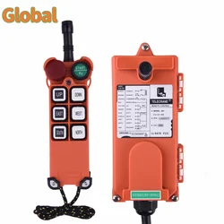 F21-E1 6 buttons 315MHZ Industrial Wireless Radio Crane Remote Control switches Hoist overhead bridge Crane Lift Control