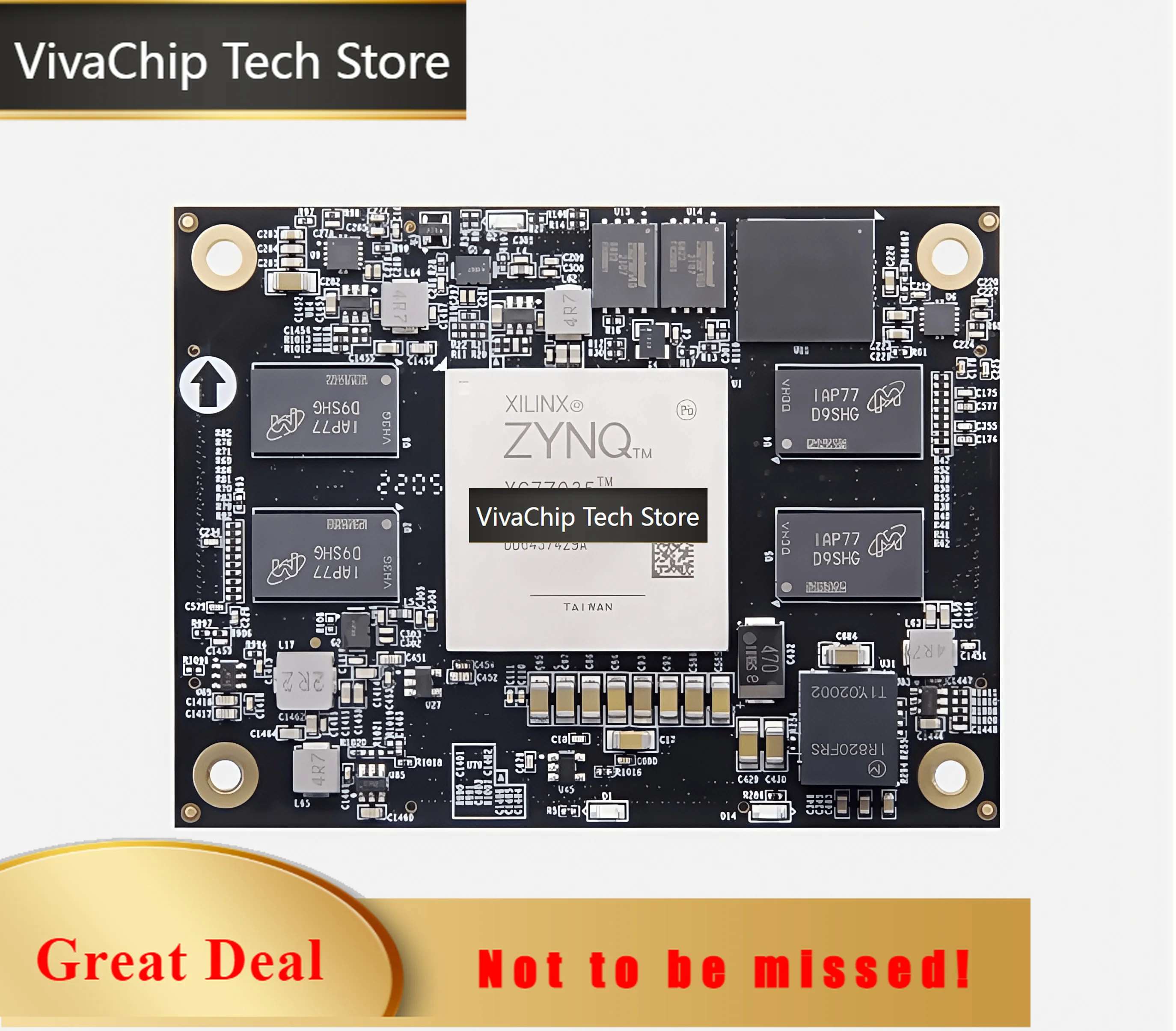 VivaChip TechXilinx ZYNQ7000 ARM SOM FPGA Core Board XC7Z035 AC7Z035B