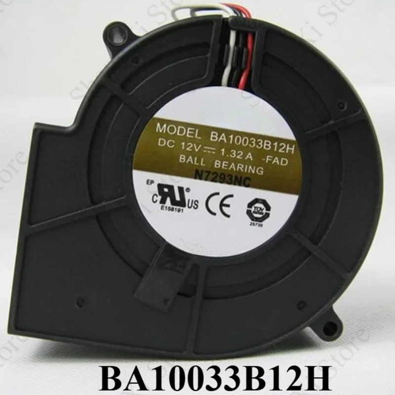 1PC Brand New BA10033B12H -FAD Server Blower Fan DC12V 1.32A Ball Bearing 3pin Cooling Fast Delivery
