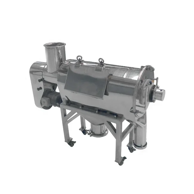 Horizontal Airflow Centrifugal Screen DZJX, Stainless Steel for Light Powder Screening