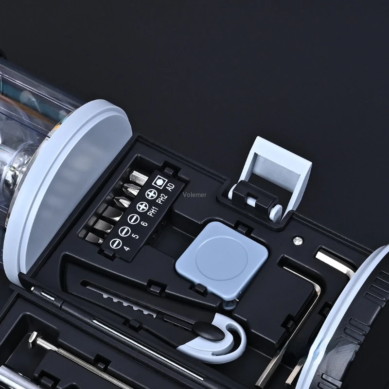 جديد Youpin Jiuxun التخييم مصباح أداة مصباح مختلط مجموعة أدوات التخييم مصباح أداة مجموعة أدوات الطوارئ المنزلية في الهواء الطلق مصباح مجموعة